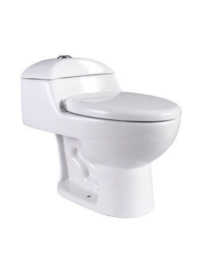 SANITARIO DE UNA PIEZA BLANCO