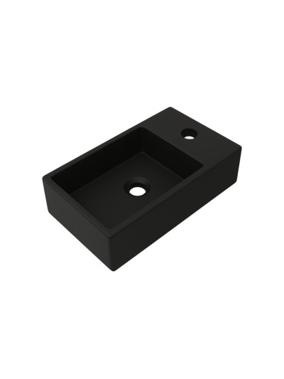 LAVAMANOS 41*22*10CM NEGRO MATE