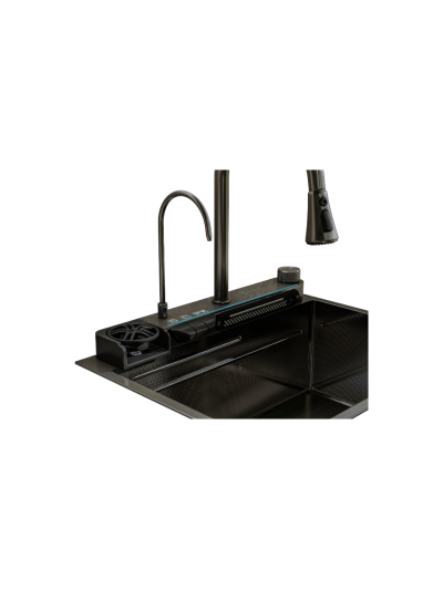 LAVAPLATOS SMART TEKI 60X46X22 ACERO 304 BLACK