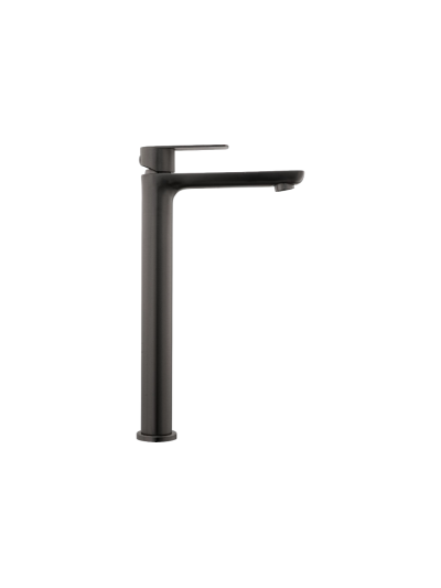 GRIFERIA DE 1 AGUA ALTA GUN METAL