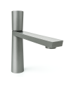 LLAVE LAVAMANOS MONOCONTROL MADRID GRIS METAL BAJA