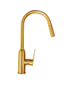 LLAVE LAVAPLATOS MONOCONTROL DORADO