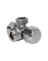 LLAVE DE ABASTO DOBLE 1/2 X 1/2