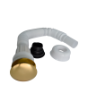 DESAGUE DE PUSH PLASTICO DORADO