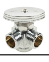LLAVE REGULACION CARPINTER DOS SALIDAS DE 1/2