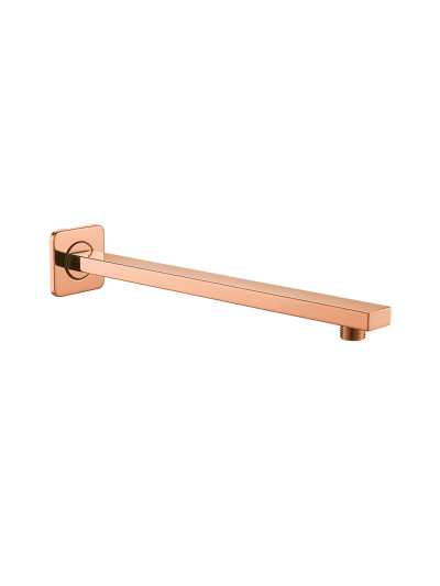 TUBO CUADRADO 45CM ORO ROSA