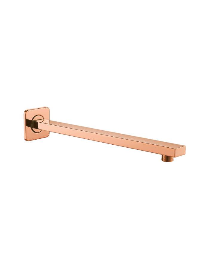TUBO CUADRADO 45CM ORO ROSA