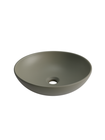 LAVAMANOS CERAMICA GRIS 43X35X17CM