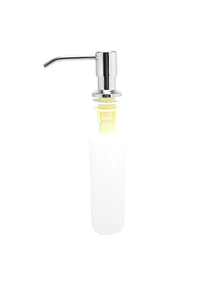 DISPENSADOR DE JABON PARA COCINA CROMADO