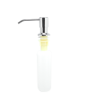 DISPENSADOR DE JABON PARA COCINA CROMADO