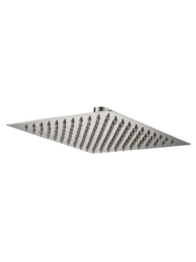 REGADERA CUADRADA 40CMS ULTRA PLANA CROMO