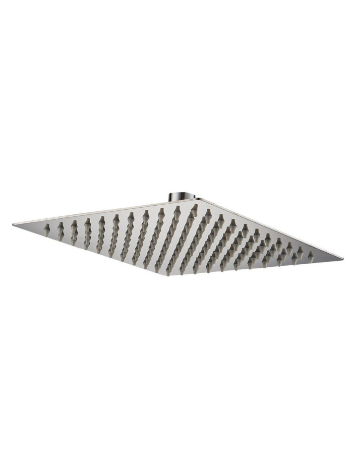 REGADERA CUADRADA 40CMS ULTRA PLANA CROMO