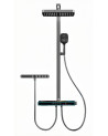 COLUMNA DUCHA  VINCI BLUETOOTH GRIS CONCRETO