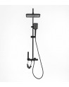 COLUMNA DUCHA PIANOFORTE NEGRO MATE