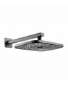 REGADERA RECTANGULAR 10" GRIS CONCRETO