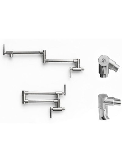 MONOCONTROL PLEGABLE NIQUEL TEXTURIZADO