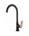 MONOCONTROL COCINA VOLARE NEGRO MATE+ ORO ROSA TEXTURIZADO