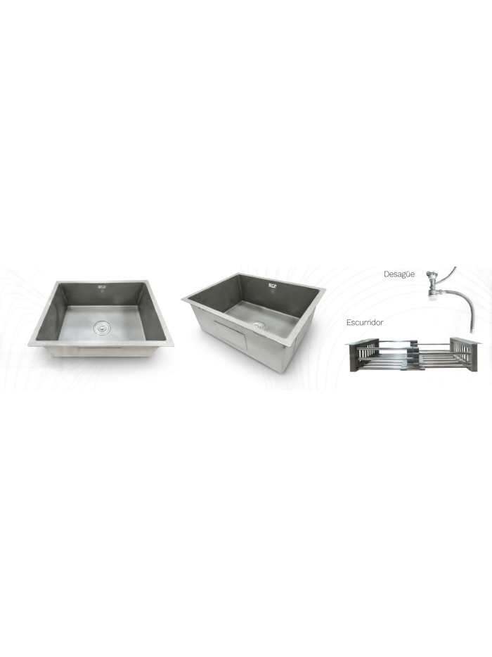 LAVAPLATOS 60X45 GRIS NANO