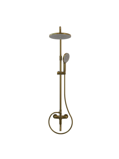 COLUMNA DE DUCHA ADVANCE BRUSHED GOLD