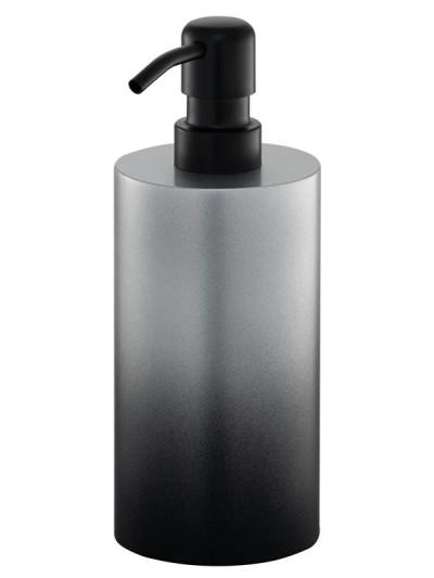 DISPENSADOR DE SOBREPONER MESA PLATEADO(SILVER) - NEGRO