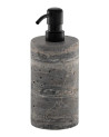 DISPENSADOR DE SOBREPONER PIEDRA NATURAL GRIS NEGRO MATE