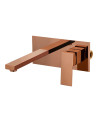 MEZCLADOR DE MURO CUADRADO ROSE GOLD