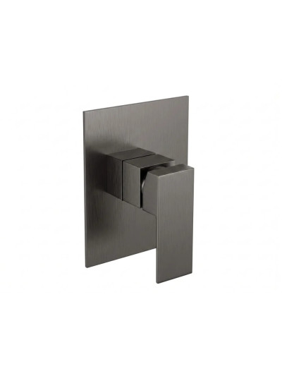 MONOCONTROL DUCHA CUADRADO PLANO GRAFITO GUN METAL