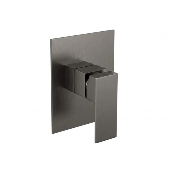 MONOCONTROL DUCHA CUADRADO PLANO GRAFITO GUN METAL