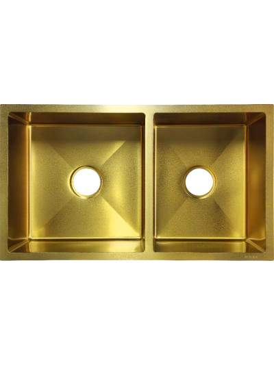 LAVAPLATOS 78X45X21 DORADO CEPILLADO