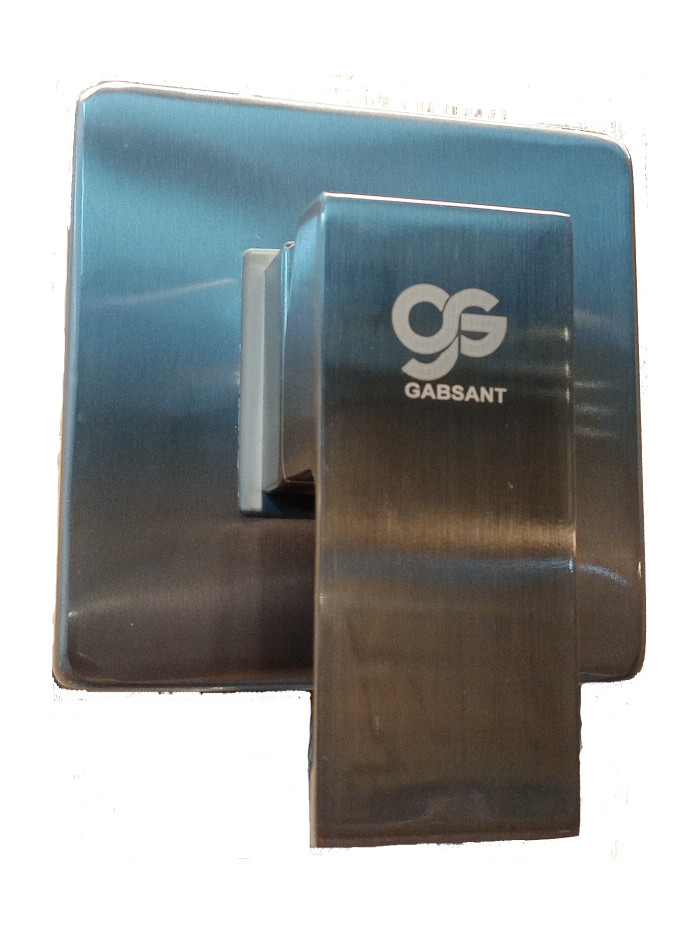 MEZCLADOR DUCHA CUADRADO BRUSHED NICKEL