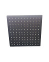 REGADERA DE 25CM NEGRO MATE