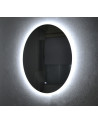 ESPEJO COON BORDE GRIS, TRES COLORES, 60*80