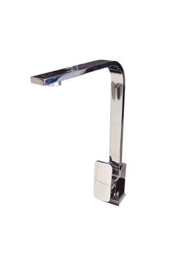 MEZCL LAVAPL PLANO CROMO CON MANGUERA 50 CM
