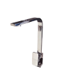 MEZCL LAVAPL PLANO CROMO CON MANGUERA 50 CM