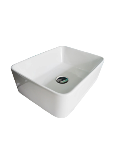 LAVAMANOS CERAMICA SOBREPONER 40X30X13cms