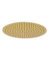 REGADERA REDONDA DE 20 CM BRUSHED GOLD