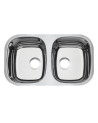 CUBETA DOBLE RECTANGULAR BRILLANTE