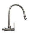 LLAVE  AGUA FRIA FLEXIBLE PARED