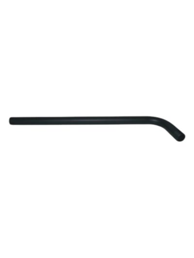 TUBO DE DUCHA REDONDO NEGRO 40 CM