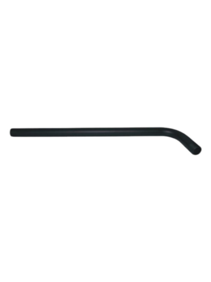 TUBO DE DUCHA REDONDO NEGRO 40 CM