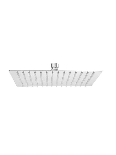 REGADERA DE 25CMS CUADRADA CROMO
