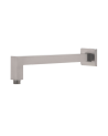 BRAZO CUADRADO 40CM S BRUSHED NICKE