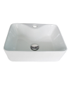 LAVAMANOS CERAMICA SOBREPONER 31X41X14 cms