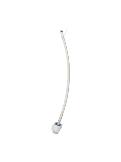 CONECTOR FLEXIBLE COFLEX ACERO VINILO LAV 1/2FIP  1/2FIP 40CM