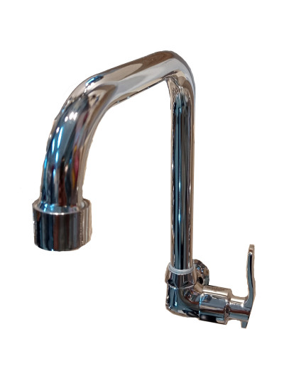 GRIFO DE PARED UN AGUA CROMO