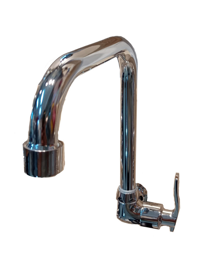 GRIFO DE PARED UN AGUA CROMO