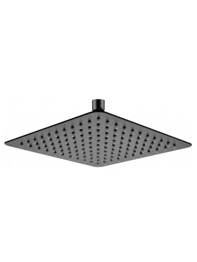 REGADERA NEGRA 25CMS CUADRADA