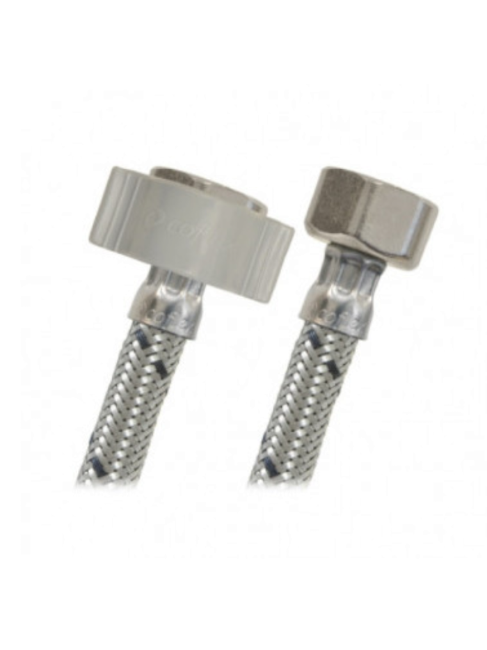 COFLEX ACERO LAV/FREG 1/2 FIP 1/2 FIP 200 CM
