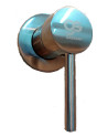 MEZCLADOR DUCHA REDONDO BRUSHED NICKEL