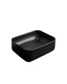 LAVAMANOS DE SOBREPONER NEGRO MATE 500x400x130mm